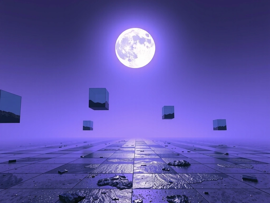 Atmospheric visualization of the Moonlight aesthetic